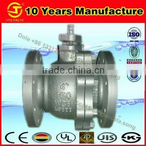 QV-DS029 API Class 150 WCB Ball Valve 4" thumbnail-1