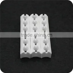 High Heat Resistance Insulating 95% Alumina Ceramic 1-8 Holes Ceramic Band Heating Insulators thumbnail-2