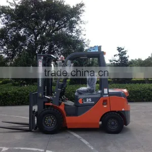 Japan Engine 2.5t Gasoline Forklift With Side Shifter Available thumbnail-6