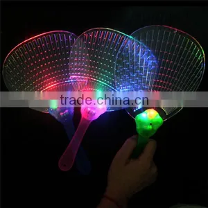 Hot Sale Glowing Led Hand Fan Cheering Led Light Hand Fan thumbnail-1