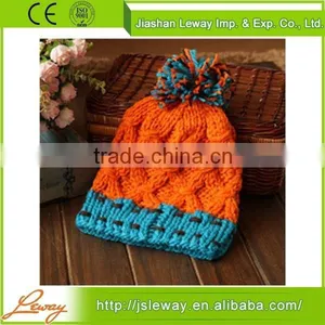 OEM High Quality China Sale Knitted Jacquard Woven Beanie Winter Hats thumbnail-4