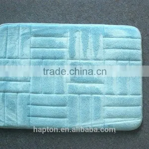 100% Polyester Anti-slip Backing Embossed Memory Foam Mat thumbnail-5