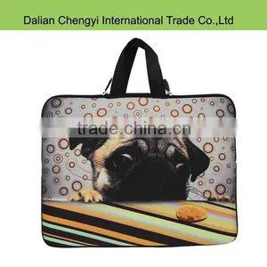 New Fabric Neoprene Laptop Bag With Printing thumbnail-1