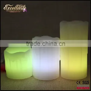 2016 3 Pieces for a Set Led Candle for Wedding Party Decoration thumbnail-1