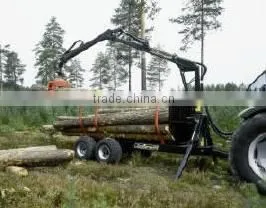 For Mariana Tractor Mounted Model Log Trailer With Crane (1 Ton,3 Ton,5 Ton,8 Ton,10ton,12 Ton) ) thumbnail-2