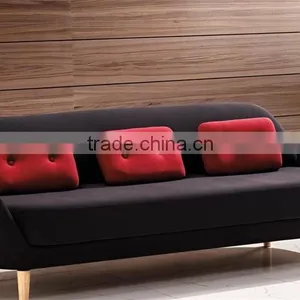 Latest Designer Sofa Furntiure, Fabric Curved Sofa Set With Wood Leg, Favn Sofa SF-560 thumbnail-2