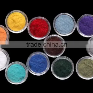 12 Color Nail Art 3D Glitter Decoration Velvet Flocking Dust DIY Tip thumbnail-2