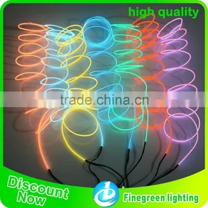 Electroluminescent Cables,2015 Finegreen Lighting Best Selling 2.3mm el Cables thumbnail-1