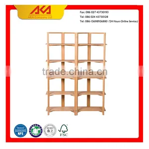 Modern Style Wooden Book Rack Living Room Furniture thumbnail-1