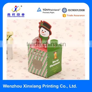 New Design Apple Sweet Packaging Box With Open Window for Christmas Eve thumbnail-3