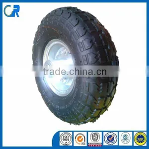 Yinzhu Gainran Manufacturer Air Wheel 4.10/3.50-4 Wooden Cart Wheel thumbnail-3
