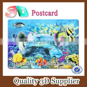 Best Seller Lenticular 3d Postcards of Dolphin thumbnail-1