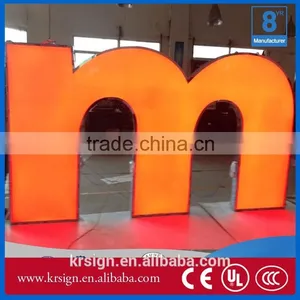 Custom Colorful 3D Illuminated Logo Led Channel Letter Sign on Sale thumbnail-3
