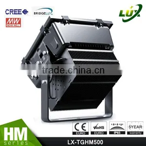 UL Listed #481383, Gym Lights, Meanwell Driver, Copper Heatpipe,5 Years Warranty, 500W LED High Mast Light thumbnail-5
