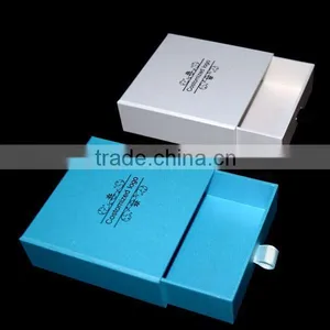 Free Sample Custom Blue and Green Pullout Drawer Box With Puller thumbnail-5