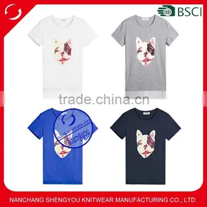 Wholesale Solid Color Short Sleeve Round Neck Men T-shirt Manufacturer thumbnail-1