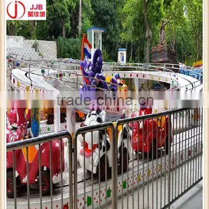 European Standard Mini Shuttle Children Amusement Park Track Train thumbnail-1