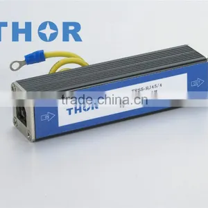 DIN Rail RJ45 Surge Arrester/POE Signal SPD Surge Protector thumbnail-2