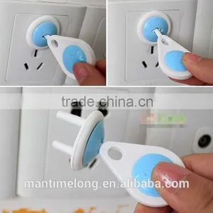 6pcs/set Electric Socket Outlet Plug Safe Lock Cover for Baby Kids Safety thumbnail-2