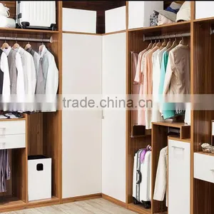Bedroom Wall Wardrobe Design Customized Closet thumbnail-6