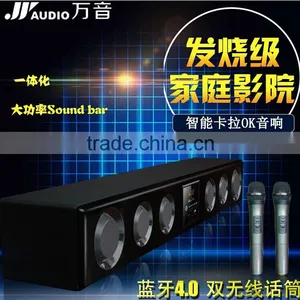 Popular Bluetooth tv Sound Bar 2.1 Stereo Soundbar Home Theatre System Karaoke Karaoke Echo Mixer Jukebox thumbnail-6