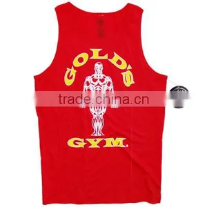 Gold Gym Muscle Joe Athlete Tank Red thumbnail-1