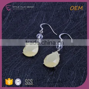E77610I02 STYLE PLUS Silver Plate Fashion Fishhook Earrings Resin Earrings thumbnail-2