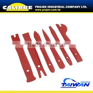 CALIBRE Auto Repair Tool 6PC Plastic Pry Bar Set Trim Removal Set thumbnail-1