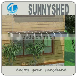 DIY Window Canopy With Aluminum and Polycarbonate for Shelter thumbnail-4
