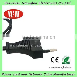 Brazil 2 Pin Power Cord/cable/wire / Stripped 4.8 Plug thumbnail-3