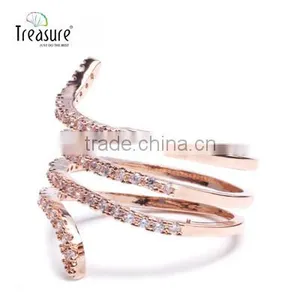 Fashion Jewelry Wholesale Diamond Ring Gold Ring Designs for Men Jewelry Designers thumbnail-5