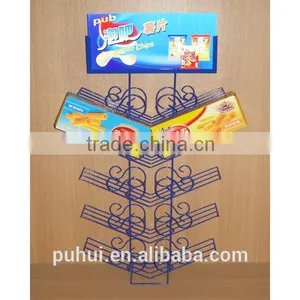 Wire Hanging Crisps Display Rack Manufacturer With Good Quality thumbnail-4