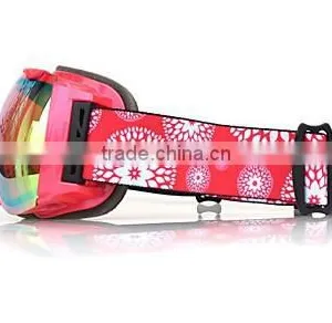 Kids' Anti-Fog TPU Retro Ski Goggles thumbnail-3