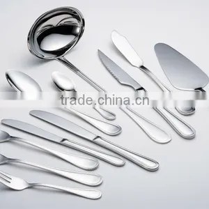 Italian Cutlery Stainless Steel Silver Hotel Cutlery Set thumbnail-3