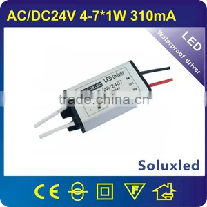 AC/DC24V Input 4-7*1w Waterproof Led Driver thumbnail-1