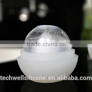 Hot Sale 3D Silicone Ball Shape Ice Cube Tray thumbnail-1