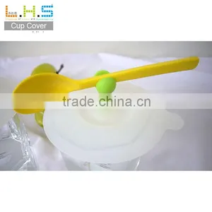 Sprout Shape Silicon Tea Cup Lid thumbnail-1
