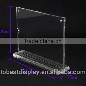 Comnized Beauty Designed Acrylic Restaurant Menu Display Stand, Menu Holder thumbnail-4