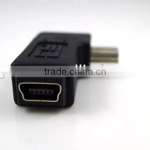 Mini USB 2.0 5P Male to Female M - F Extension Adapter thumbnail-1