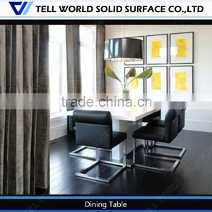 Square White Dining Tables/multi Seat Dining Table/dining Table Pictures thumbnail-1