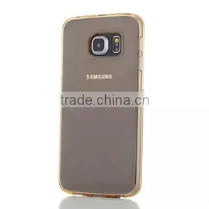 Durable Hard Clear Soft TPU Cover For Samsung S6/S6 Edge thumbnail-5
