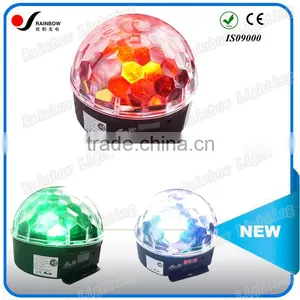 China High Quality RGBWYP 6PCS 3W LED Crystal Magic Ball With Amazing Lighting thumbnail-1