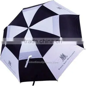 Promotional Double Layer Golf Umbrella thumbnail-1