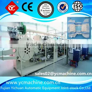 Disposable Hygienic Products Baby Diaper Machine thumbnail-1