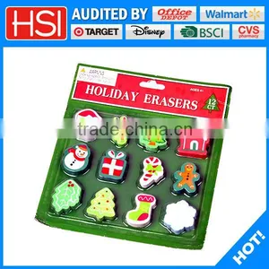 BSCI Audited Wholesale Different Shape Ball Pen Eraser thumbnail-1