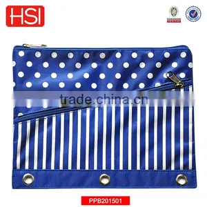 Factory Wholesale Polyester 3 Ring Binder Pencil Pouch for Girl Quality Choice thumbnail-2