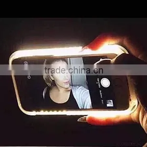 New LED Cell Phone Case for Iphone 6S. Exclusive Design by Suodarui. Super Bright LED Lighting Great for Selfie and Flashlight. thumbnail-3