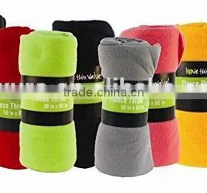 Super Soft Fleece Throw Blanket,Travel Blanket Made in China thumbnail-1