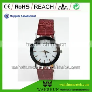 Ladies Slm Quartz Leather Watches Promotional Cheap thumbnail-1