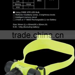 FT50 IPX8 Waterproof Plastic Underwater Diving Led Equipment Abs Manufacturer Underwater Led Dive Light thumbnail-4